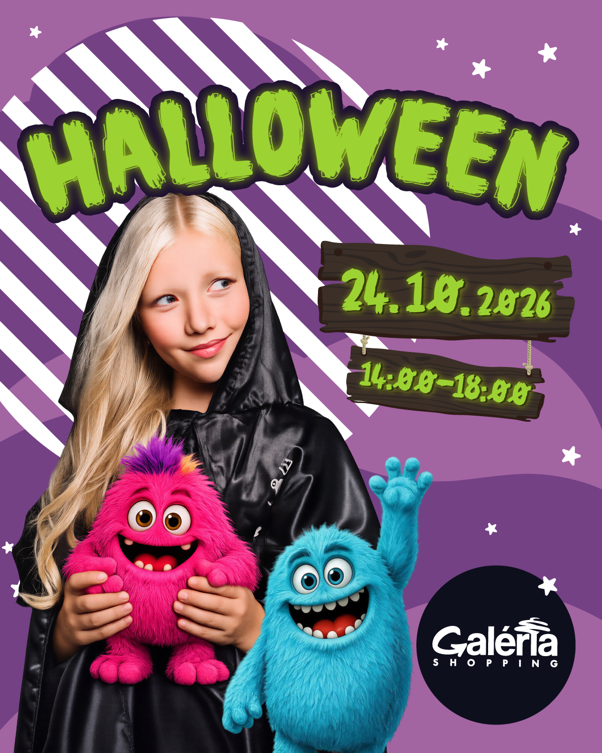 Halloween v Oc Galéria Košice