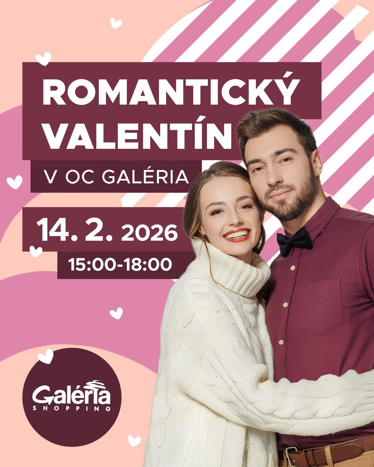 Valentinska akcia v oc galeria košice