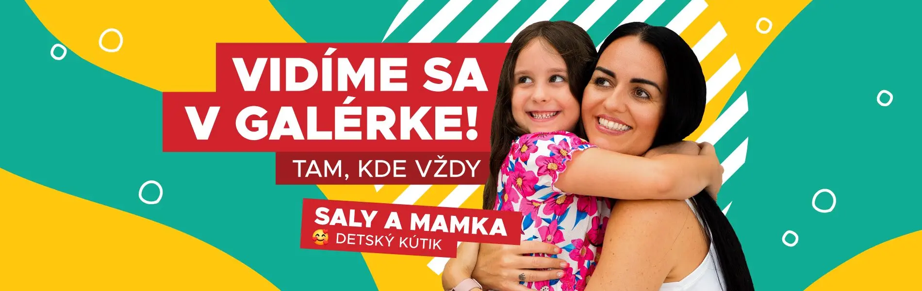 Mamka s dietatom v Galerke