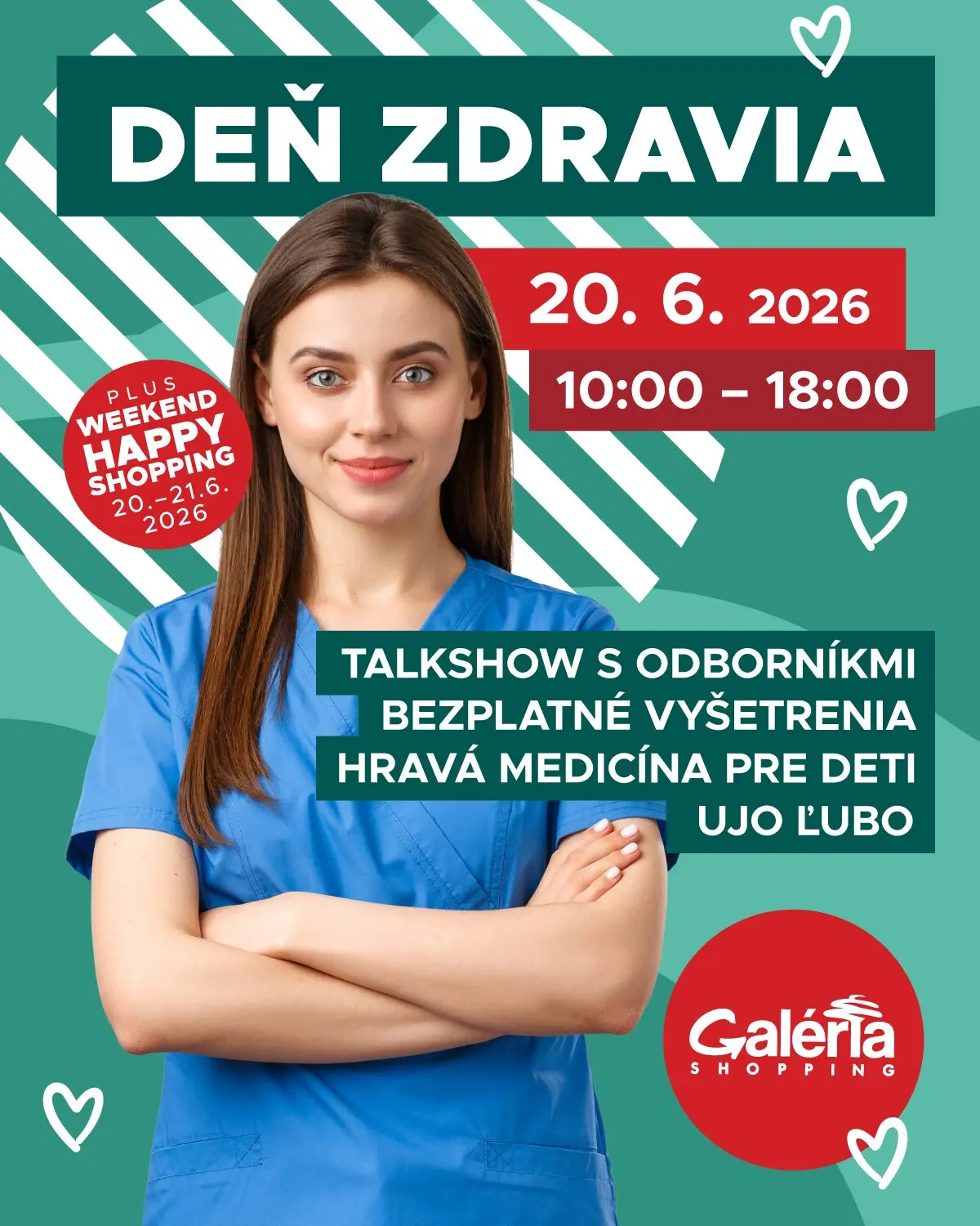 Deň zdravia v OC Galeria Košice