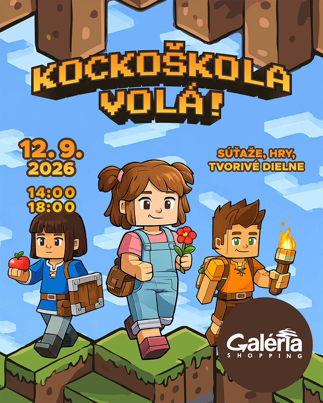 Akcia pre deti Kockoškola volá